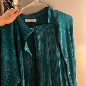 Blue storets matching set